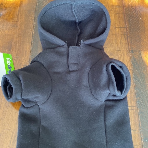 Pet "Sorry I Was Trained on Zoom" Black Hoodie - Picture 9 of 9